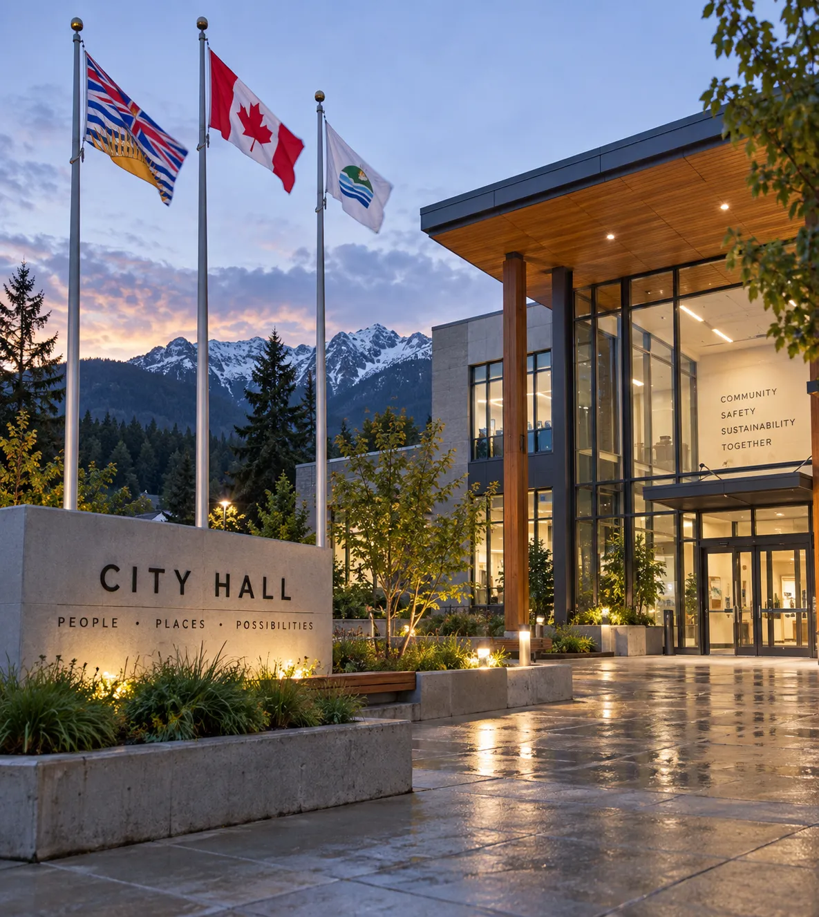 Municipal and institutional facilities